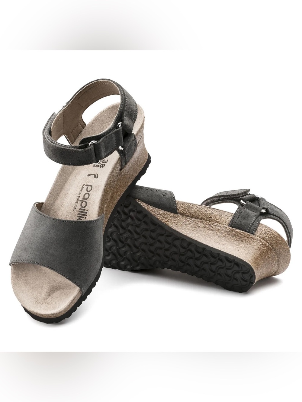 Papillio by Birkenstock Eve Wedge Sandals with Ankle Strap Women’s 7